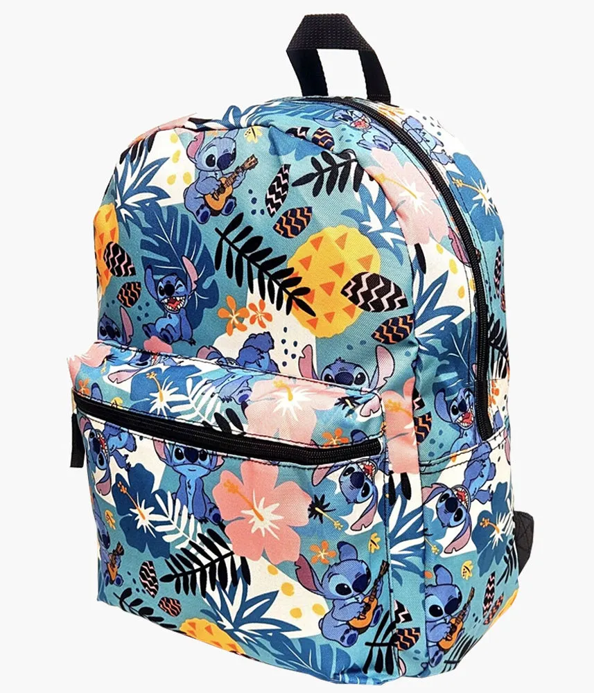 16" Lilo & Stitch Hawaiian Print Backpack