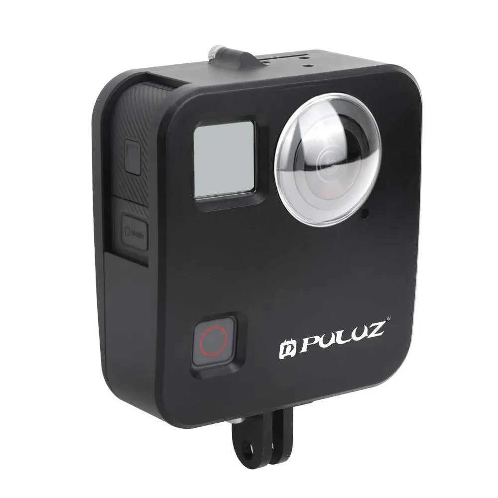 Aluminum Alloy Protective Cage for Gopro Fusion with Mount and Lens Caps