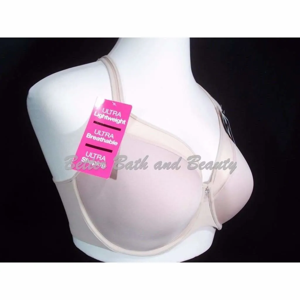 Bali 3439 One Smooth U Ultralight Illusion Neckline Underwire Bra 40C Nude NWT