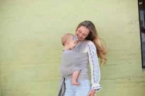 Boba Serenity Baby Wrap - Light Grey