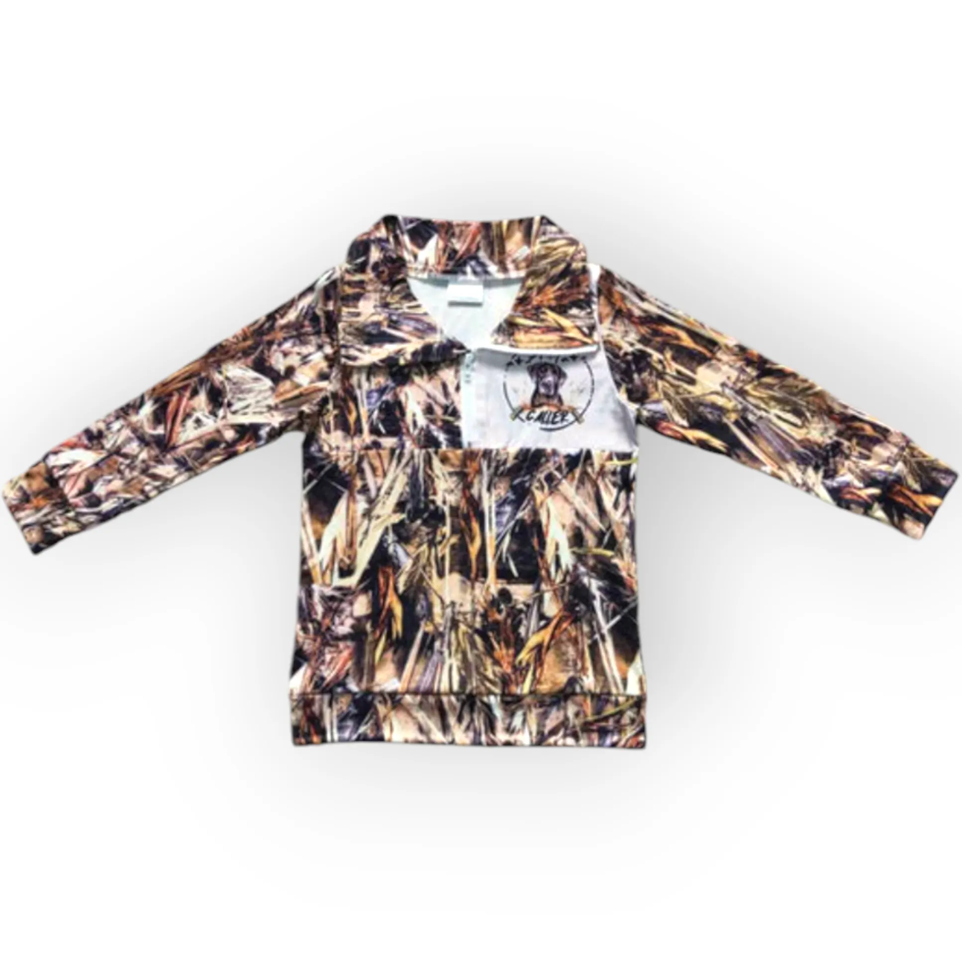 camo hunting pullover