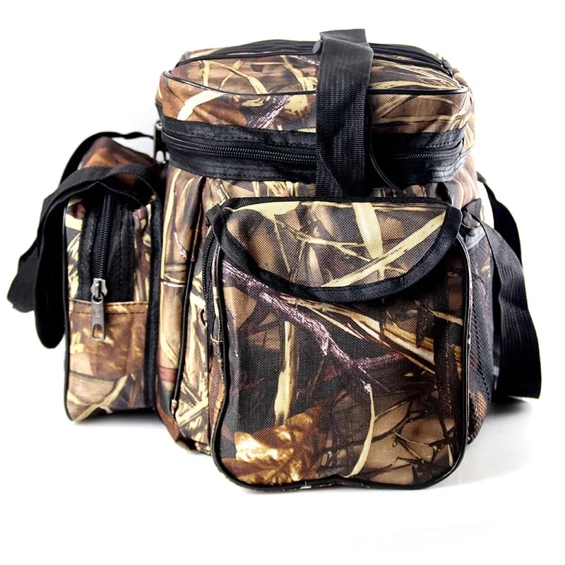Large Capacity Fishing Bag Waterproof Multifunctional Lure Waist Pack Outdoor Shoulder Bags Carp Fishing Tackle PJ198