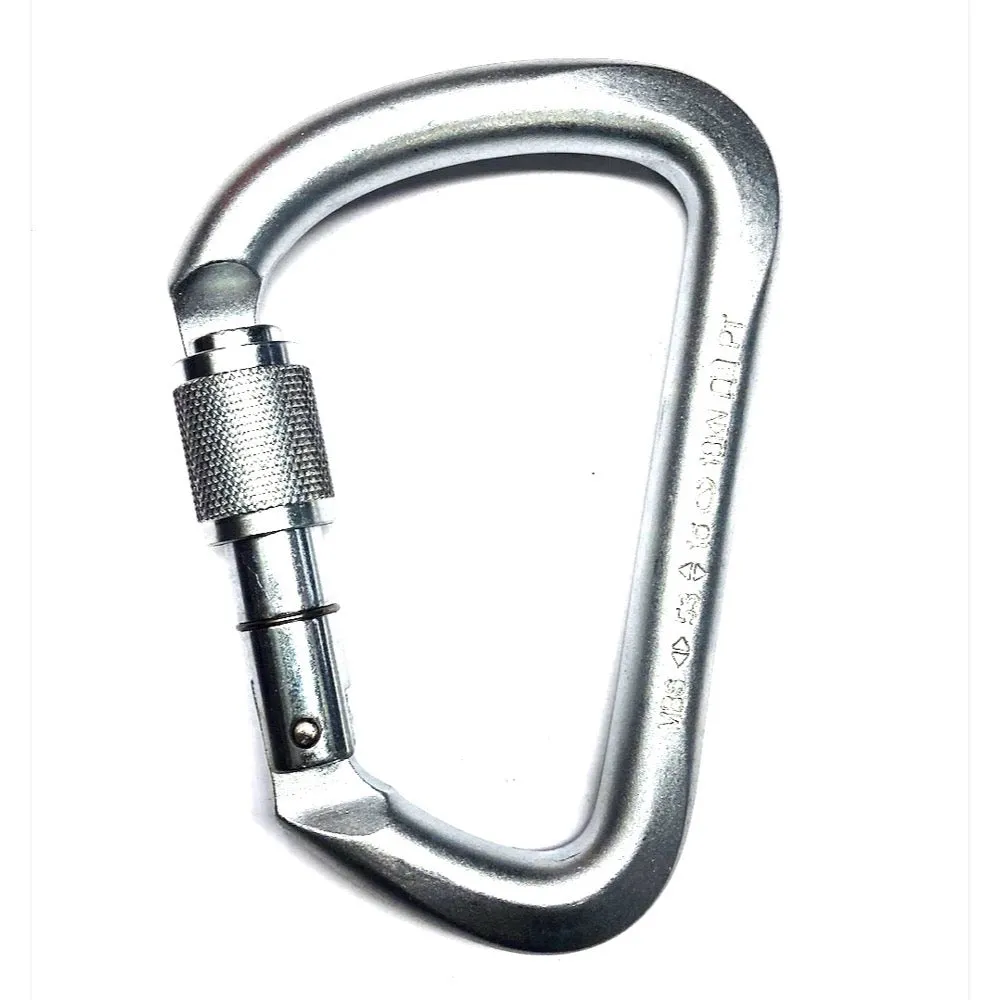 LRV8 SK53 Industrial-Grade Steel Karabiner - Secure Screw Gate or Triple Lock Option