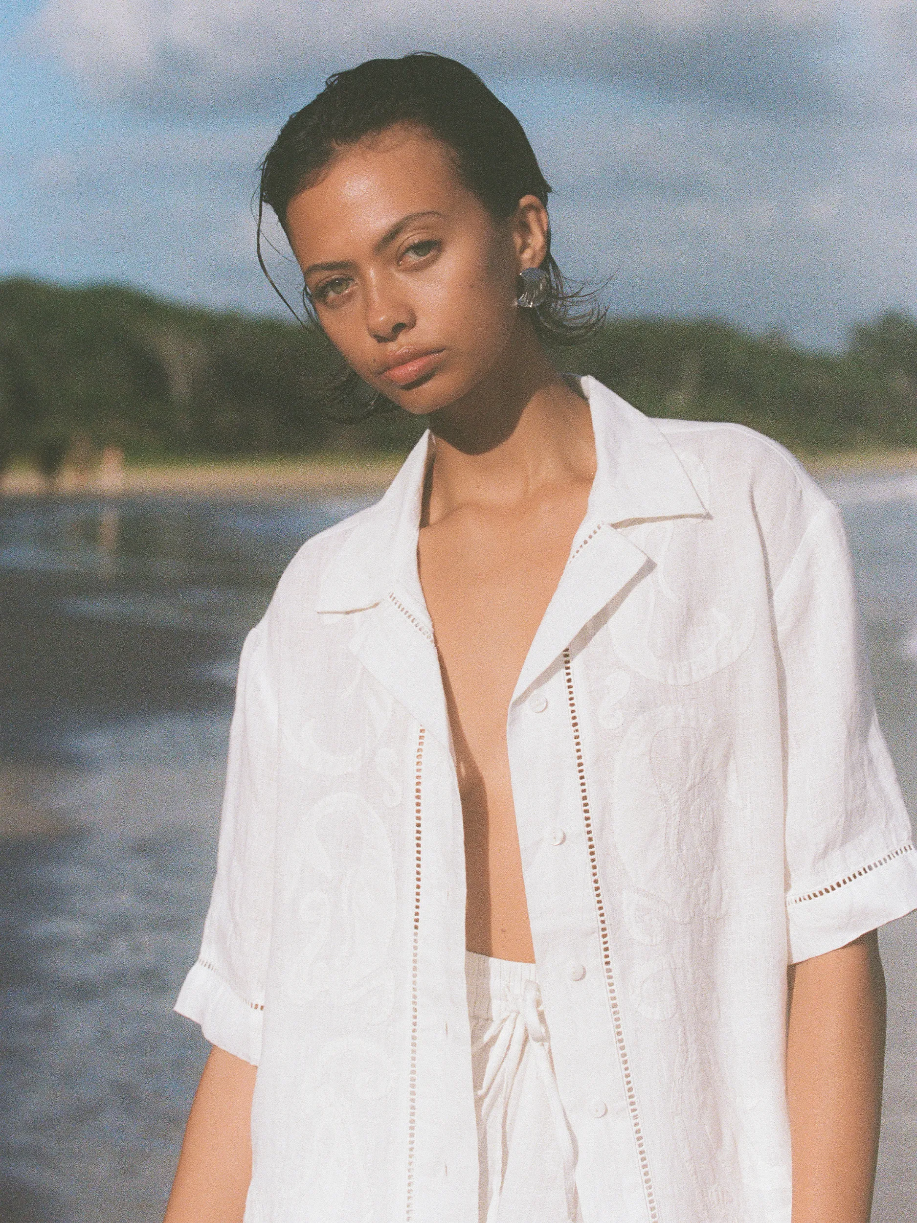 Margot Shirt // Silhouette Applique