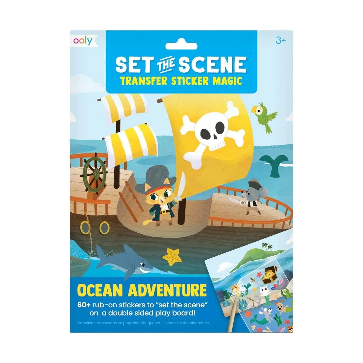 Ocean Adventure Set The Scene Transfer Sticker Magic