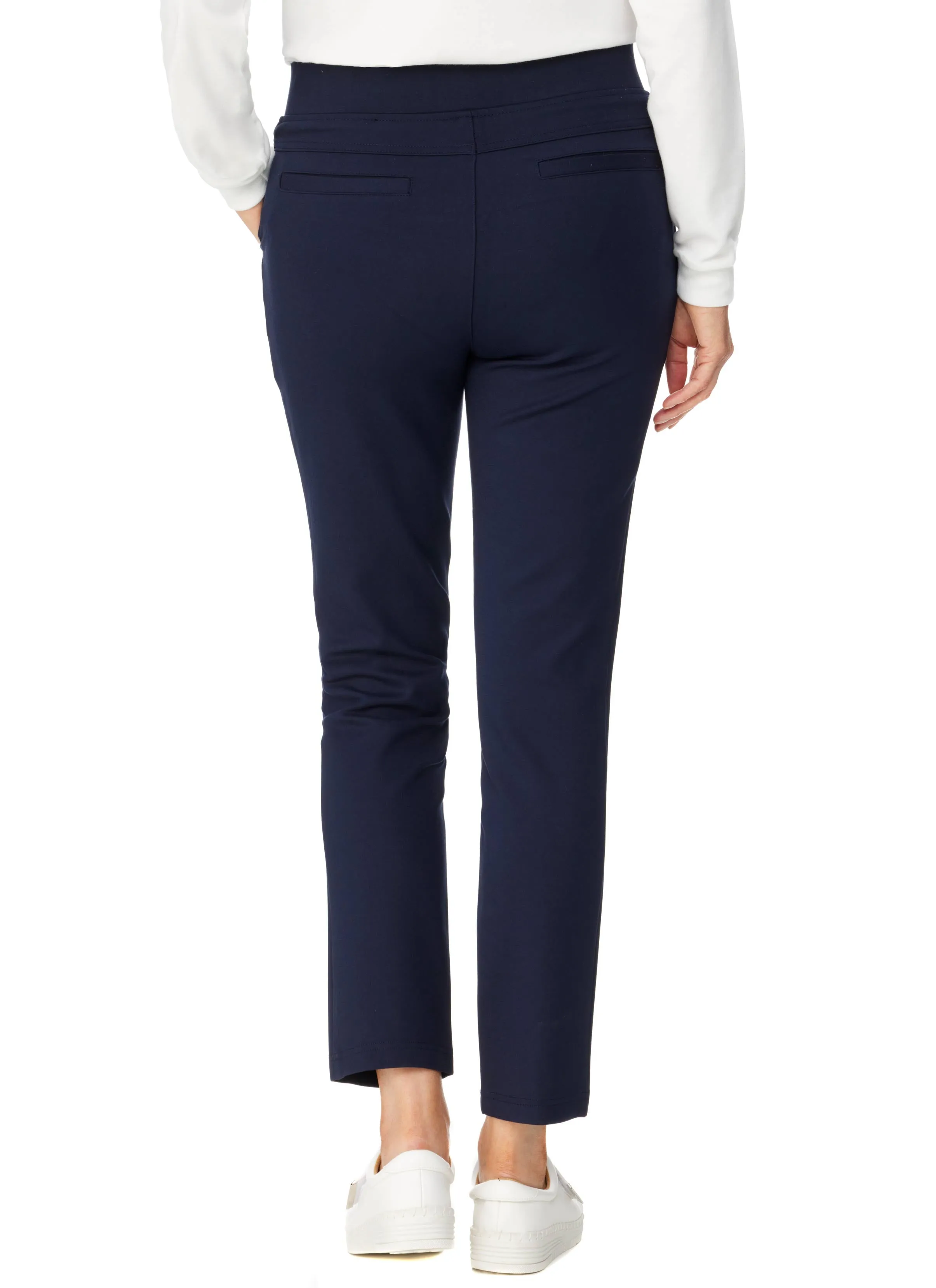 OLINDA PONTI PANT - NAVY