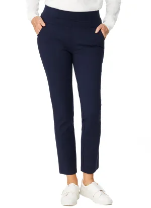 OLINDA PONTI PANT - NAVY