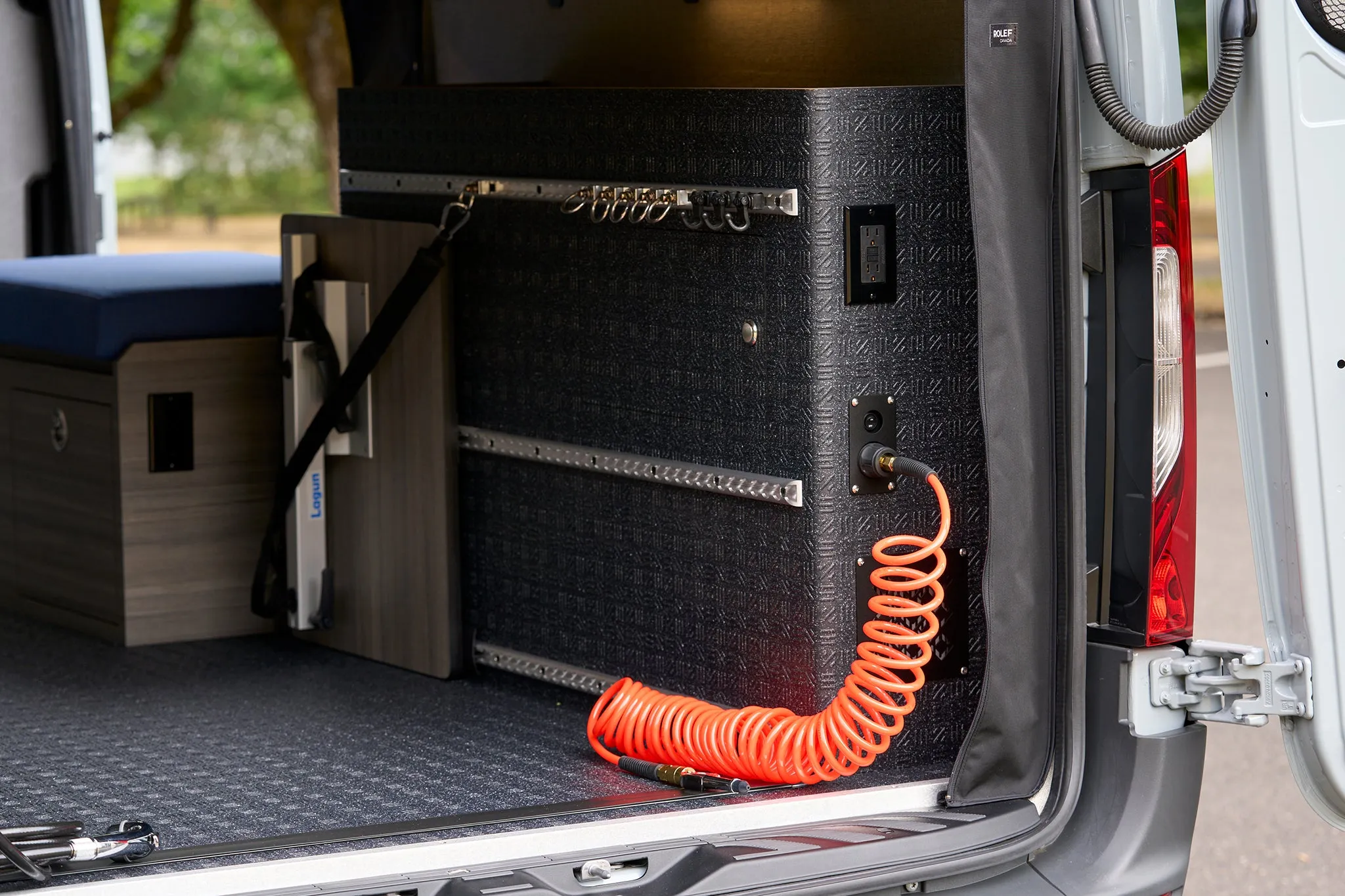 Outside Van Ripcord 2021 Sprinter 144 4x4
