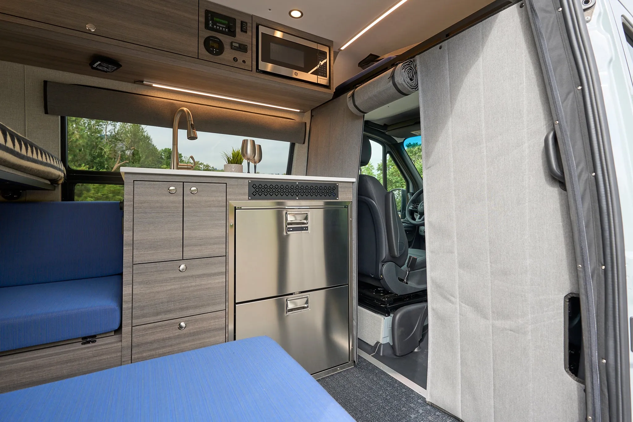 Outside Van Ripcord 2021 Sprinter 144 4x4