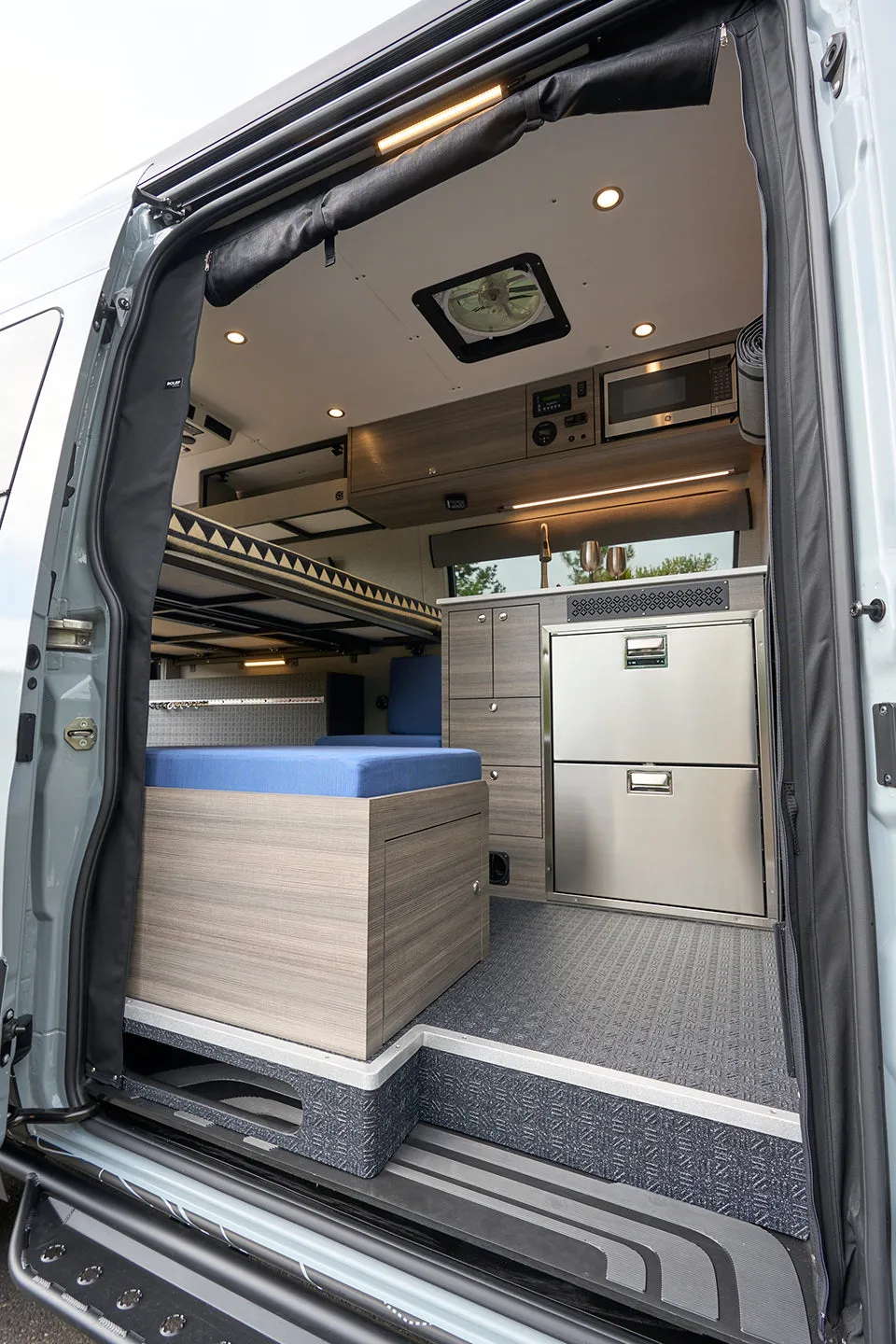 Outside Van Ripcord 2021 Sprinter 144 4x4