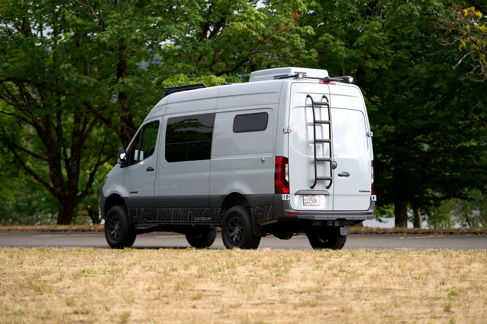 Outside Van Ripcord 2021 Sprinter 144 4x4