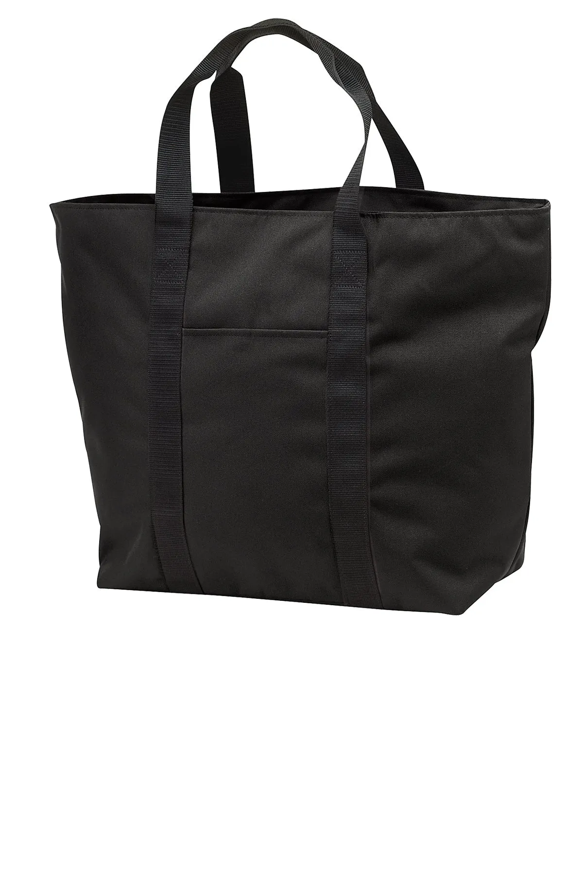 Port Authority All-Purpose Custom Tote, Black/ Black