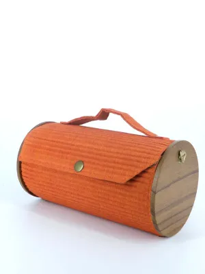 Saffron Sun Round Clutch