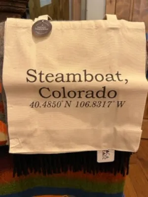 Steamboat Canvas Tote Bag