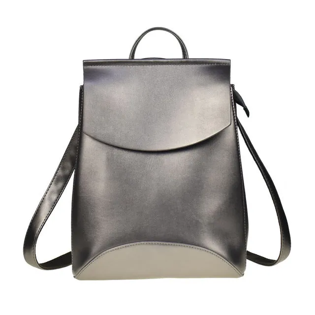 Youth Leather Backpacks for Teenage Girls